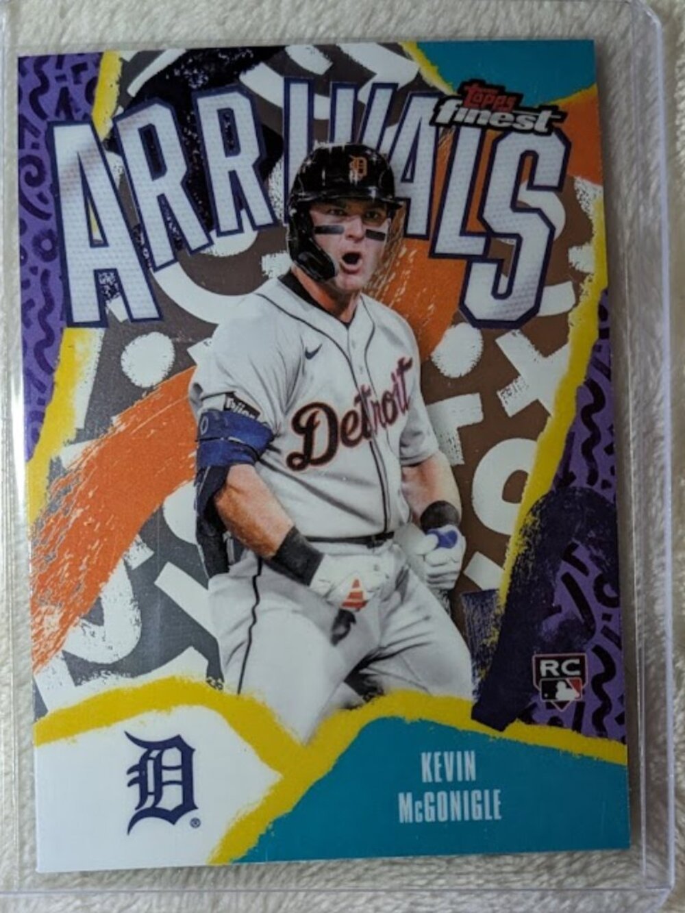 2026 Topps Finest Arrivals KEVIN MCGONIGLE #A-23